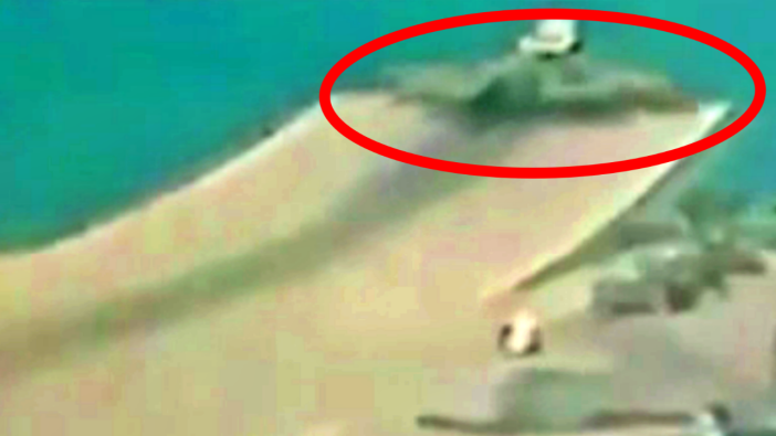 Akılalmaz bir sebep yüzünden düşen İngiliz F-35'inin görüntüleri