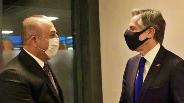 Dışişleri Bakanı Çavuşoğlu, ABD'li mevkidaşıyla bir araya geldi