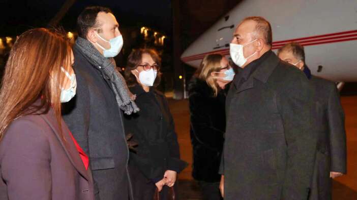 Dışişleri Bakanı Çavuşoğlu, bir sonraki durağı olan Stockholm'de