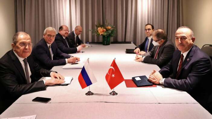 Dışişleri Bakanı Çavuşoğlu, Rus mevkidaşıyla bir araya geldi