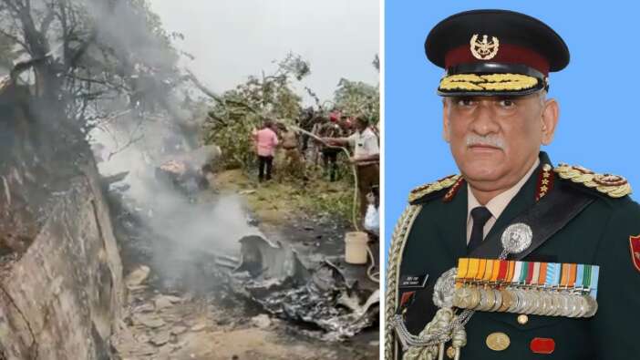 Hindistan'da düşen askeri helikopterden acı haber geldi: Genelkurmay Başkanı ve eşi öldü!