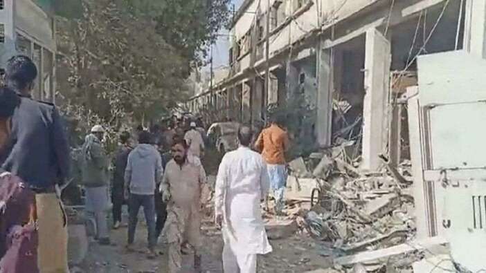 Pakistan'da korkunç patlama! 12 ölü, 12 yaralı var!