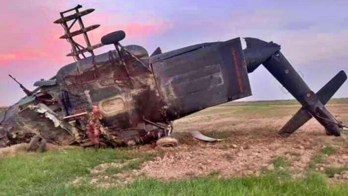 Tunus'ta yine bir askeri helikopter düştü: Kurtulan olmadı!