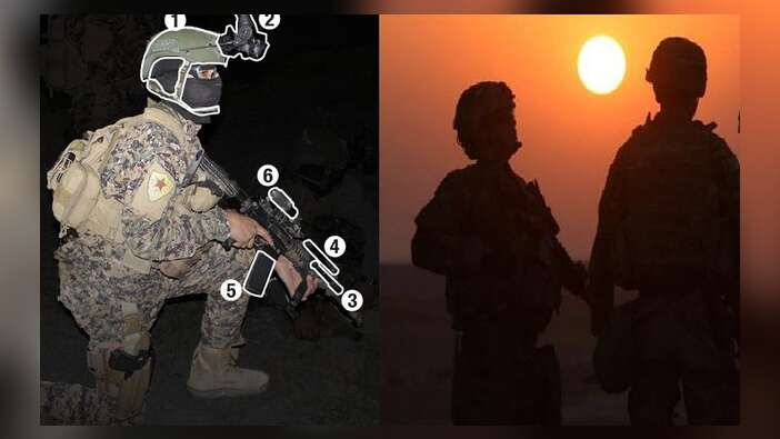 ABD, YPG'li teröristleri böyle donattı!