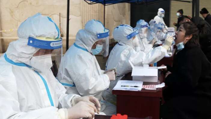 Omicron varyantı Çin'de de çıktı: Milyonlarca kişiye toplu test yapılacak