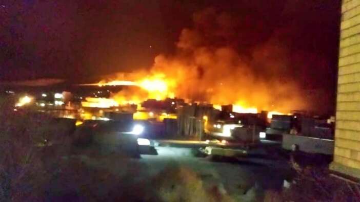 Şehrin doğal gaz hattı alev alev yanıyor: Ölü ve yaralılar var!
