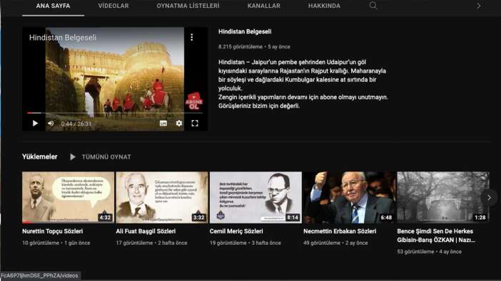 Ayasofya Yayınlar'nın YouTube kanalında birbirinden güzel içerikler var