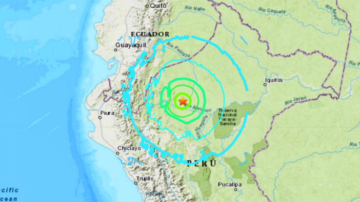 Peru'da 6.8 büyüklüğünde deprem!