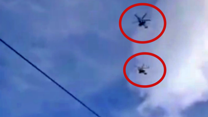 Rusya'nın Ukrayna sınırında helikopter hareketliliği başladı!