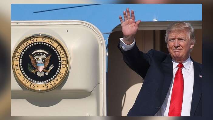Trump, ilk yurt dışı seyahatine çıktı...