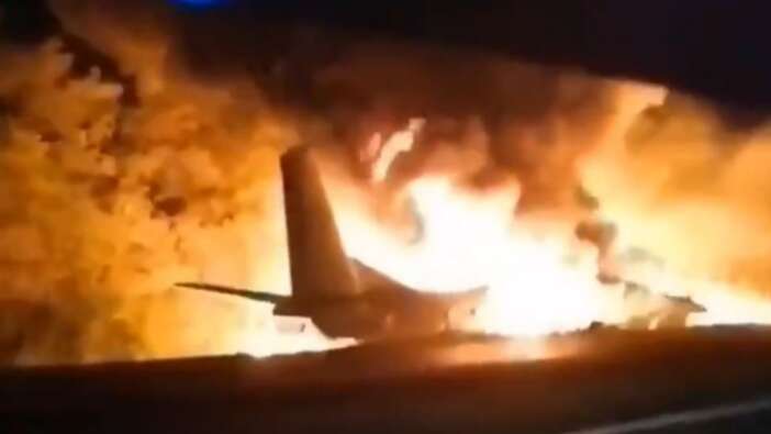 Rusya'da An-26 tipi kargo uçağı düştü, tüm mürettebat öldü