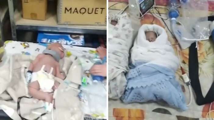 Savaşın öteki yüzü: Ukrayna'da yeni doğan bebekler bomba sığınağında yaşam mücadelesi veriyor!