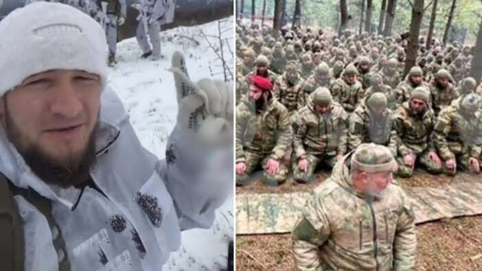 Kadirov karşıtı Çeçenler, Ukrayna ordusu saflarında Rusya'ya karşı savaşıyor!