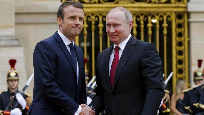 Macron: Putin bu noktada Ukrayna'ya yönelik saldırıları durdurmayı reddediyor