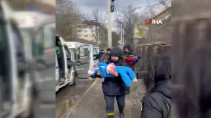 Ukrayna'da yaralı çocukları kurtarmak için seferber oldular