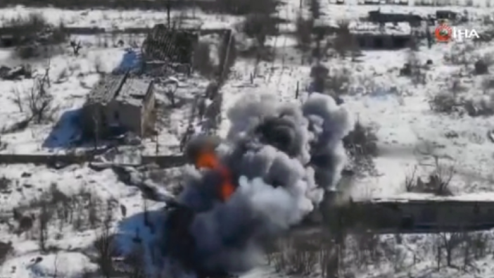 Ukrayna, Rus tankını böyle vurdu!