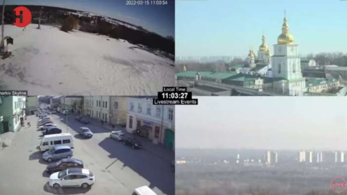 CANLI YAYIN / Ukrayna'nın başkenti Kiev'den görüntüler