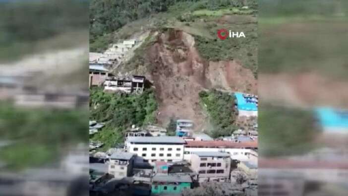 Peru’da toprak kayması: 80 ev toprak altında kaldı