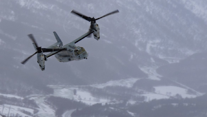 ABD'ye ait askeri uçak Norveç'teki NATO tatbikatı sırasında düştü