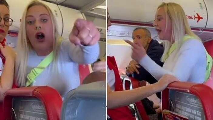 Kadın yolcu, Antalya uçağını birbirine kattı: Bebek ağlayınca sinirlenip yolcuları tokatladı!