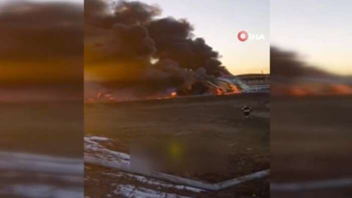 Rus ordusu, Lugansk’ta petrol işleme tesisini bombaladı