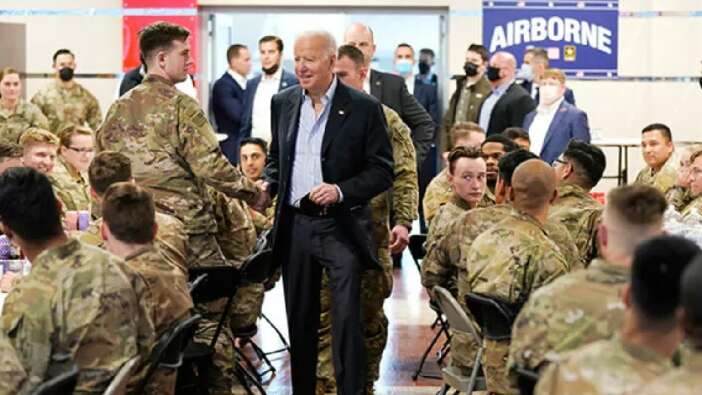 Biden, Ukrayna sınırında: Vahşeti önlemek için buradayız