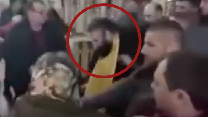 Ukrayna ordusundan Ukrayna Ortodoks Kilisesi'ne baskın!