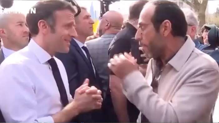 Fransız vatandaşın 'Geçinemiyoruz' sözüne Macron'dan yanıt : Bu konuda yapabileceğimiz bir şey yok