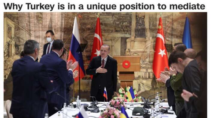 Dolmabahçe'de kurulan müzakere masası sonrası dünyanın dikkati Türkiye'ye çevrildi: Türkiye büyük bir güç!