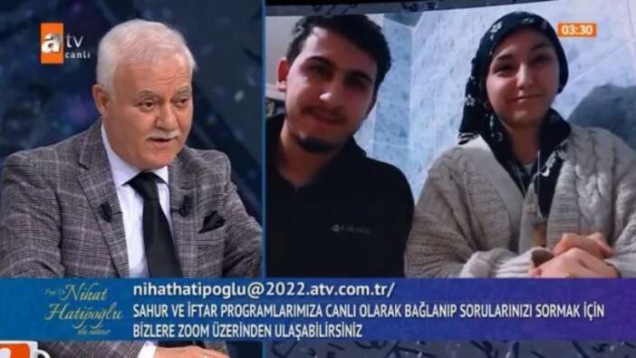 Nihat Hatipoğlu canlı yayında anneye seslendi: Bedduanı Geri Çek!