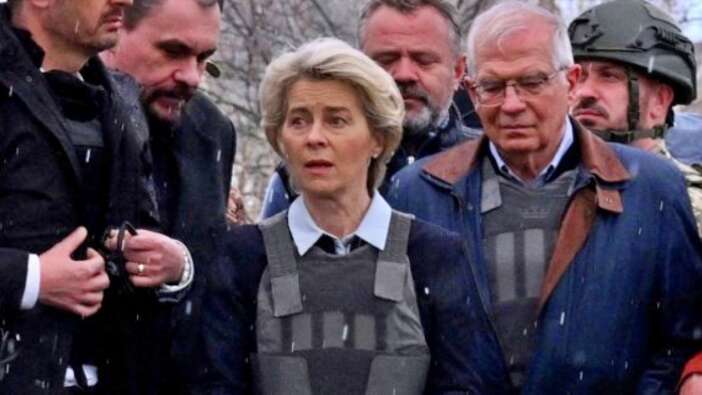 Von Der Leyen'in Bucha'da cesetleri gördüğü anki tepkisi gündem oldu!