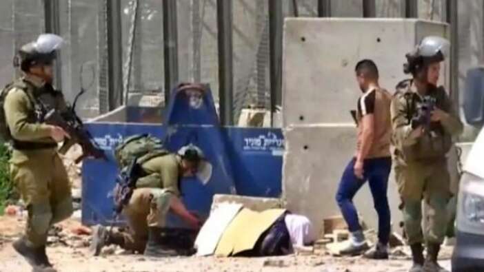 İsrail güçleri Filistin'de 6 çocuk annesi bir kadını vurarak öldürdü!