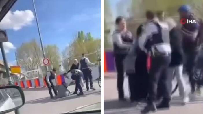 Fransa polisi başörtülü kadınları dövdü, 'yetkim var' dedi