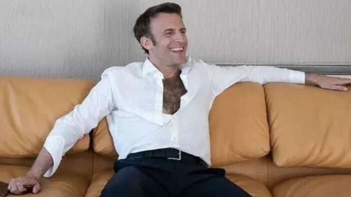 Fransa bu görüntüleri konuşuyor: Macron, oy için bağrını açtı