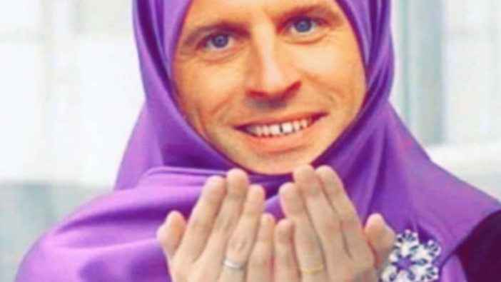 Le Pen'in ırkçı destekçileri, Macron'u 'İslamcı' ilan etti!