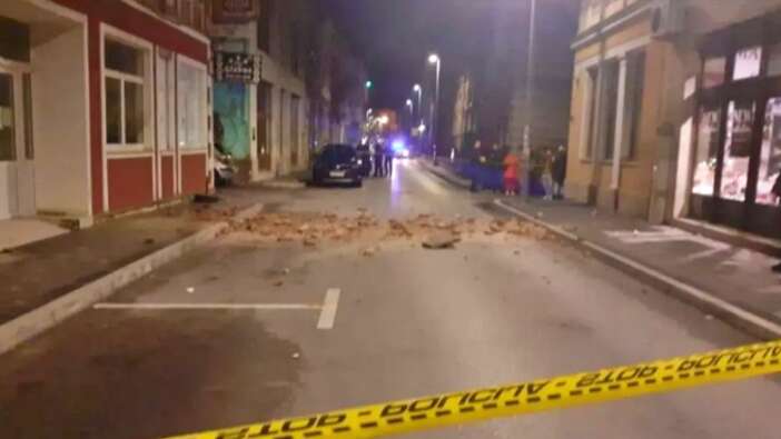 Bosna'da büyük deprem: Çevre ülkelerden de hissedildi!