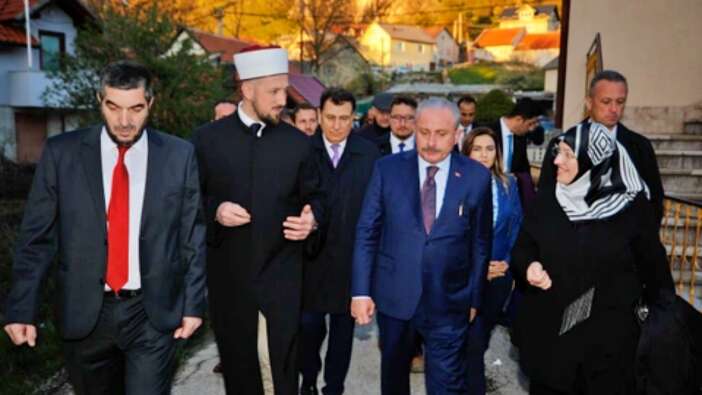 TBMM Başkanı Şentop Bosna Hersek'te temaslarını sürdürüyor