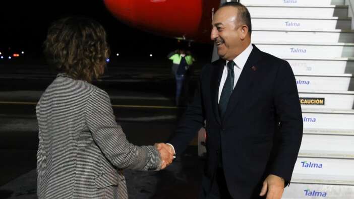 Çavuşoğlu, Uruguay ve Brezilya'nın ardından bu kez de Ekvador'da!
