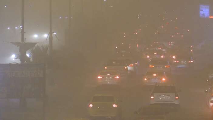 Kerkük'teki kum fırtınasında 50 kişi boğulma tehlikesi geçirdi