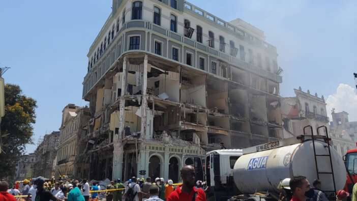 Küba'nın başkenti Havana'daki ünlü otelde büyük patlama: 18 ölü, 14'ü çocuk, 64 yaralı