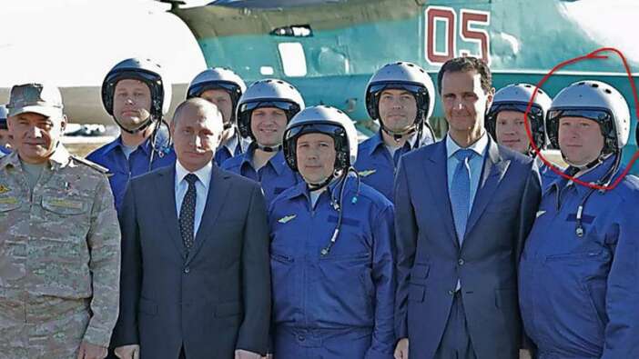 Düşürülen Rus uçağının enkazı görüntülendi