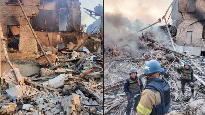 Rusya, dün Ukrayna'da sivillerin saklandığı okulu vurmuştu: 60 kişi hayatını kaybetti