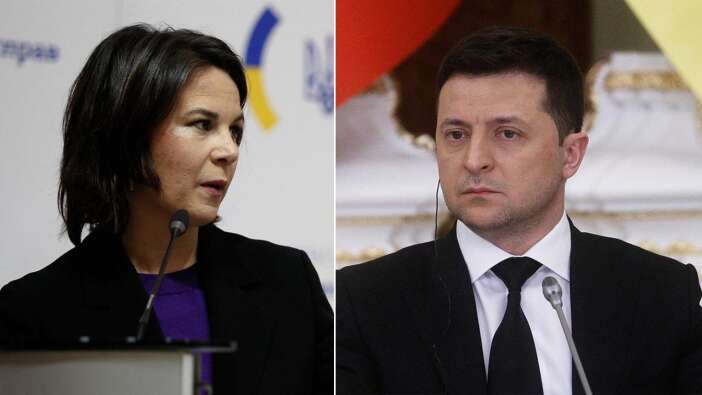 Zelenskiy, Almanya ve Hollanda Dışişleri Bakanları ile bir araya geldi