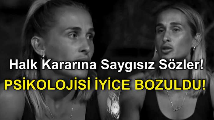 Survivor 2022'nin Hanımağası Sema Aydemir'den Halkın Kararına Saygısızlık! Psikolojisi İyice Bozuldu