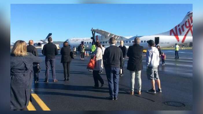 Uçakta büyük panik! "Bomba var" notu bulundu yolcular uçaktan atladı...
