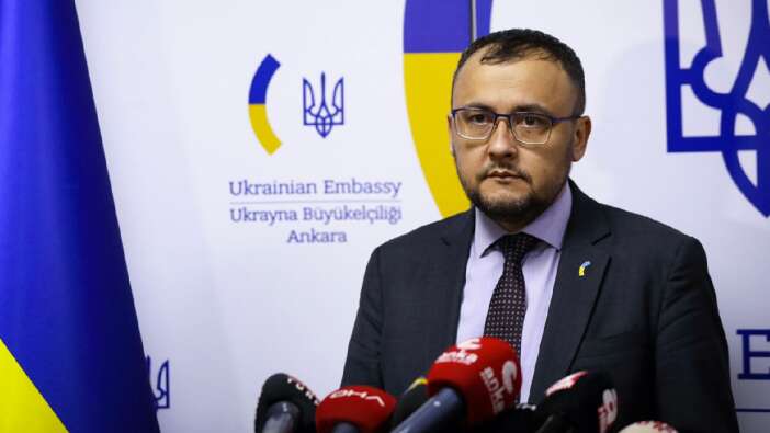 Ukrayna'nın Ankara Büyükelçisinden Türkiye'ye 'tahıl koridoru' teşekkürü