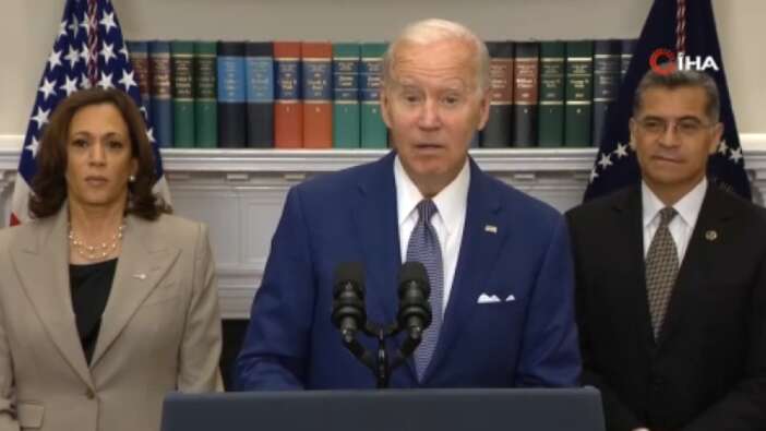 Biden’dan bir gaf daha! Kendisine yazılan cümleyi okudu