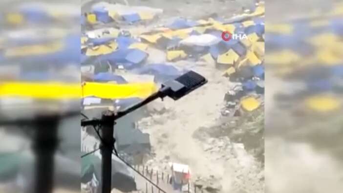 Sel felaketinde çadırlar yıkıldı! 15 kişi can verdi, 50 kişi sulara kapıldı