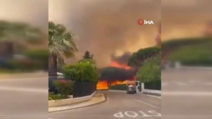 İspanya’da orman yangını! 2 bin 300 kişi tahliye edildi