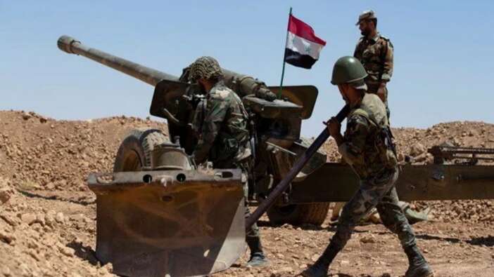 PKK/YPG ve rejim güçleri yan yana: Suriye'nin kuzeyine yaptıkları yığınak görüntülendi!